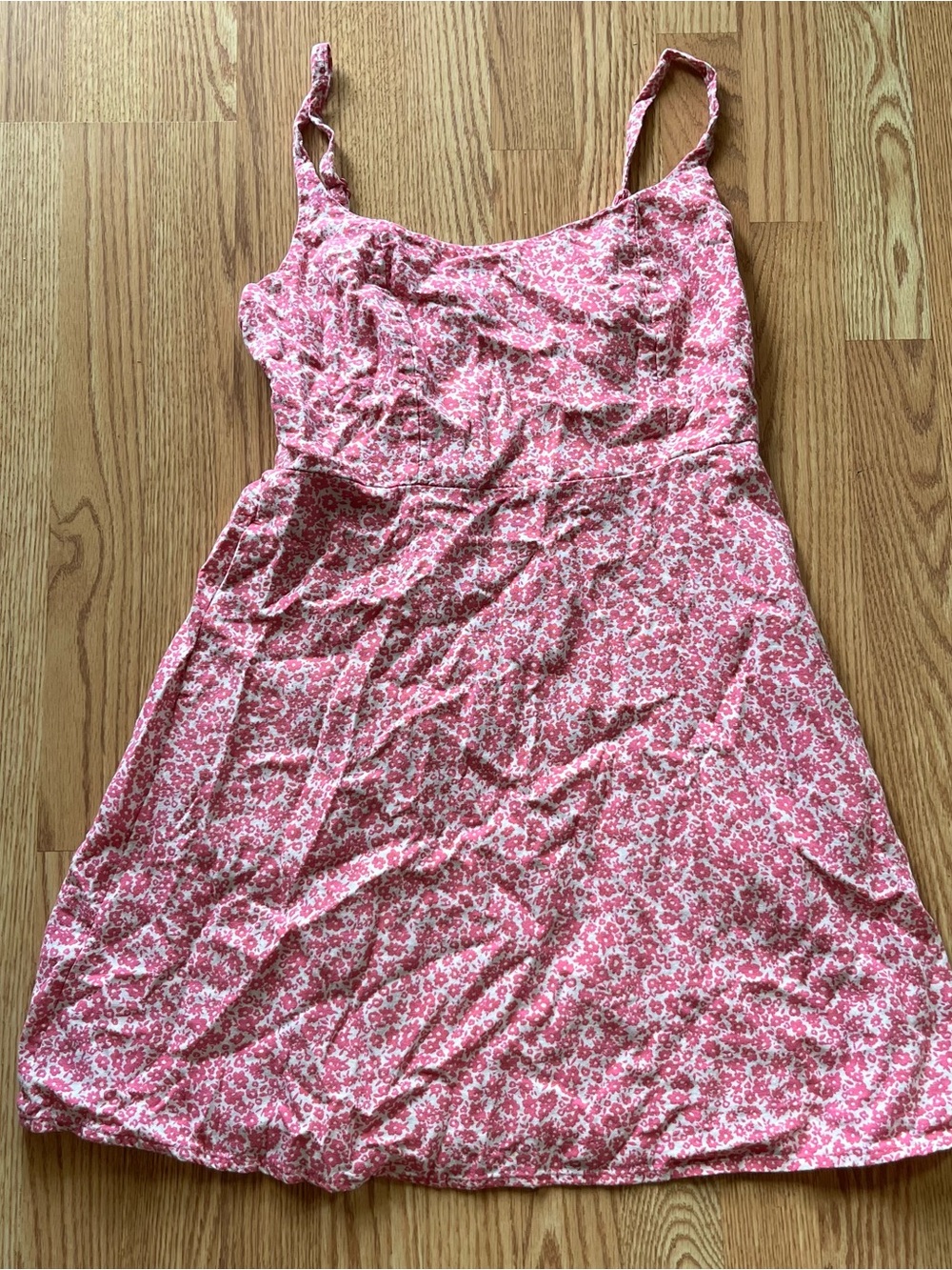 Old Navy Pink Floral Cami Mini Dress